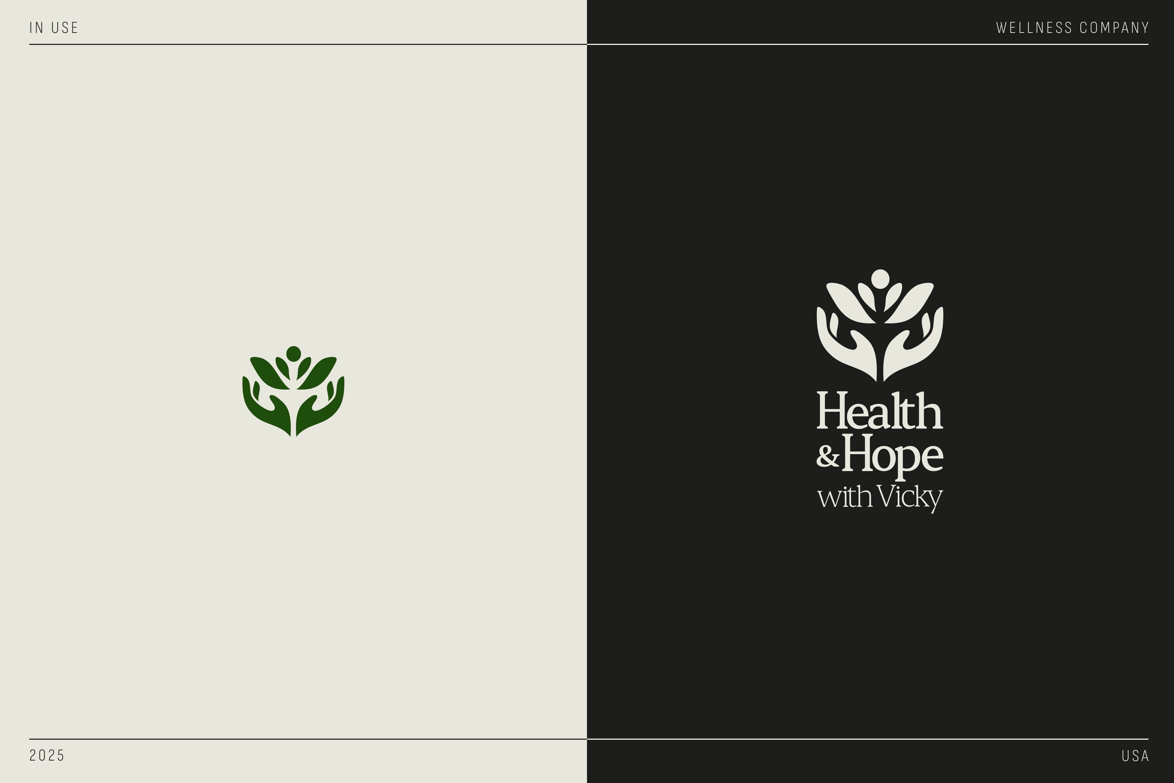 logo design for wellness brand