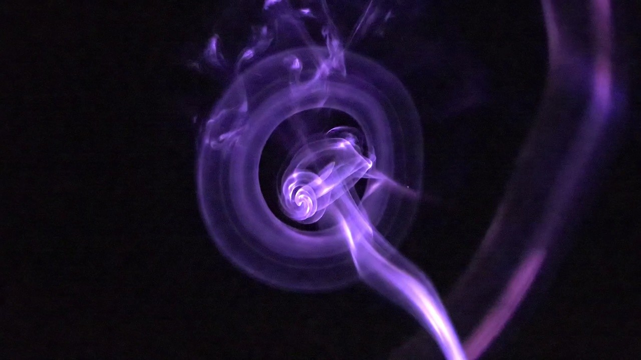 fluid smoke abstract