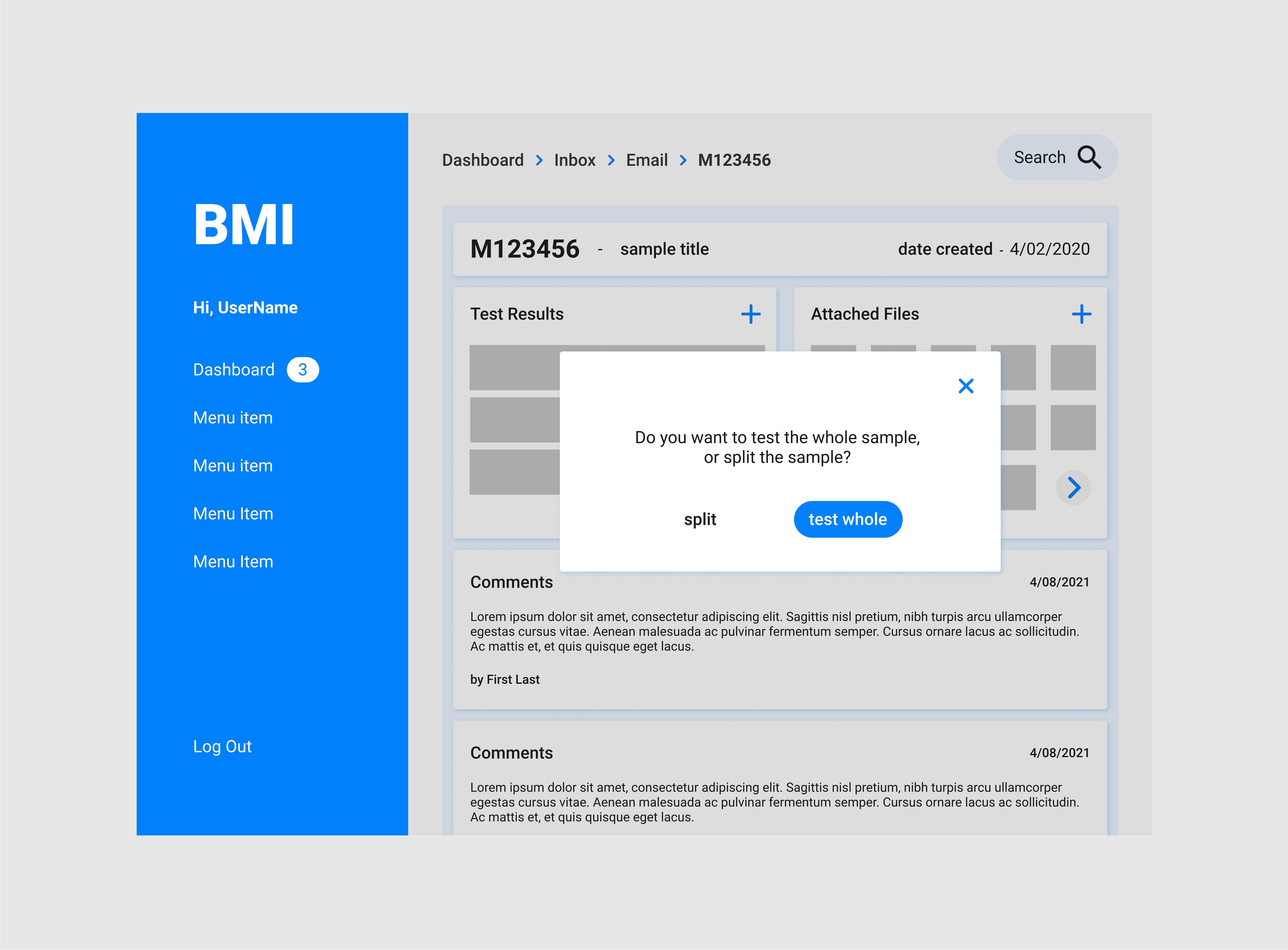 BMI, User Choices