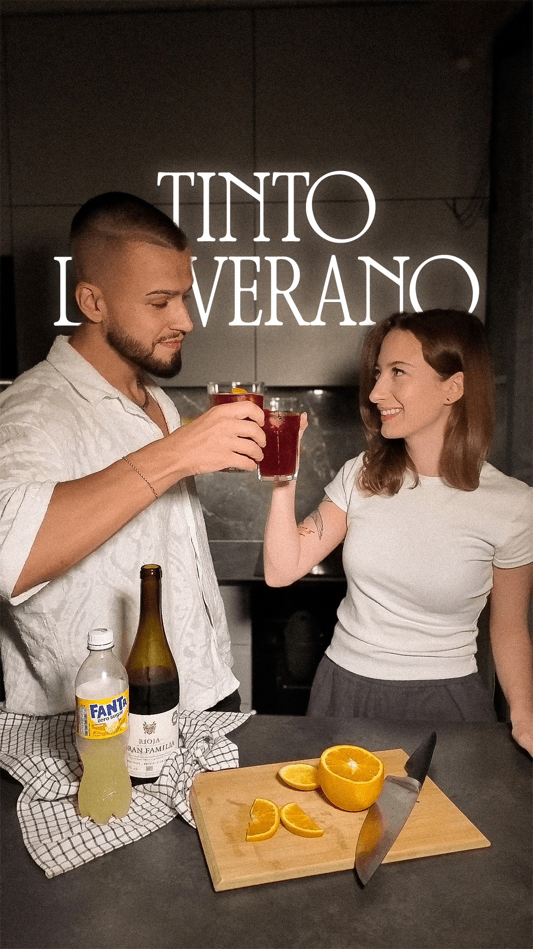 Vintage Car Under Palm Trees