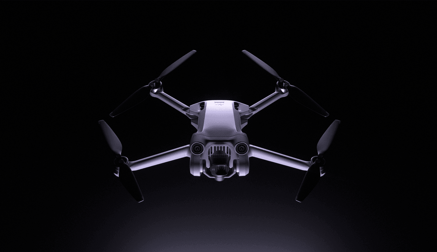packshot 3D drone