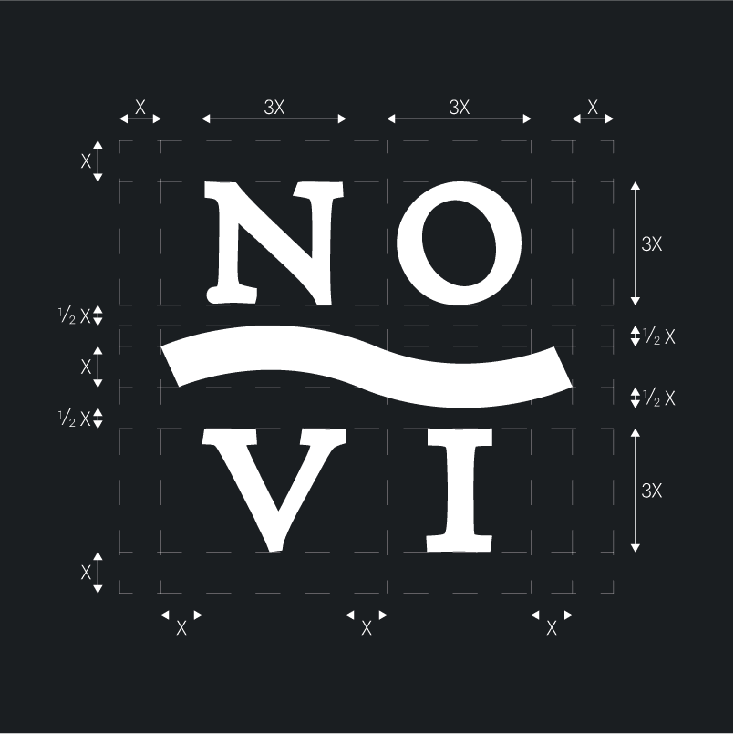 Proportions Logo Novi redesigned by Lella Cassa