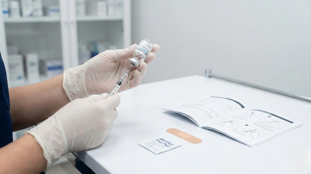 How to use GHK-Cu peptide injection