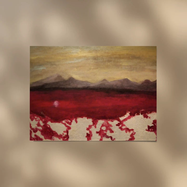 premium art poster and canvas prints, with originals available, from QART , of the artwork " Salt Lake "