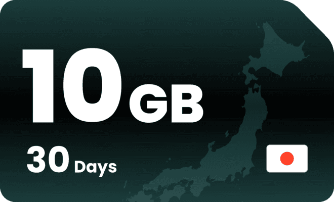 10GB Japan eSIM Data Plan