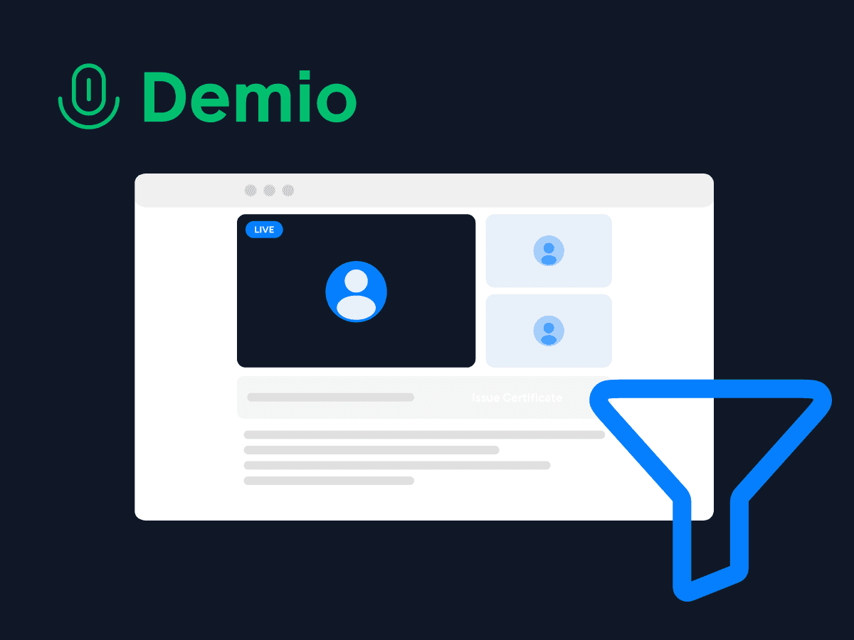 Demio Webinar Certificate