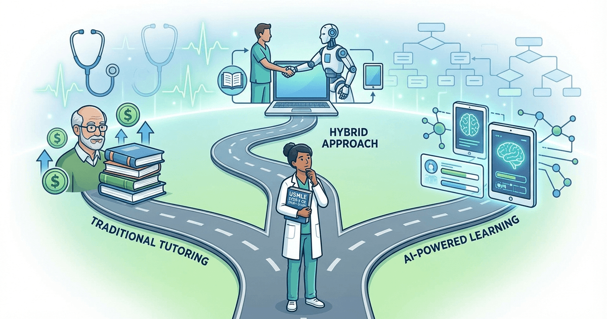 Cover: USMLE Step 2 CK Tutoring in 2026: What It Costs, When It's Worth It, and Why Students Are Switching to AI Prep