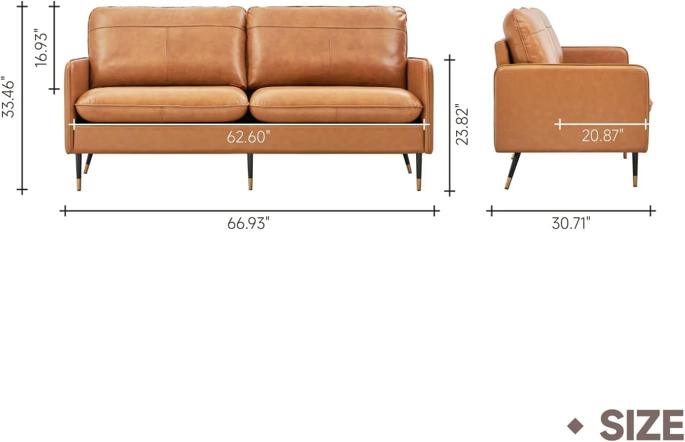 Comfortable top grain leather sofa showcasing deep seating and durable upholstery, offering both style and longevity.