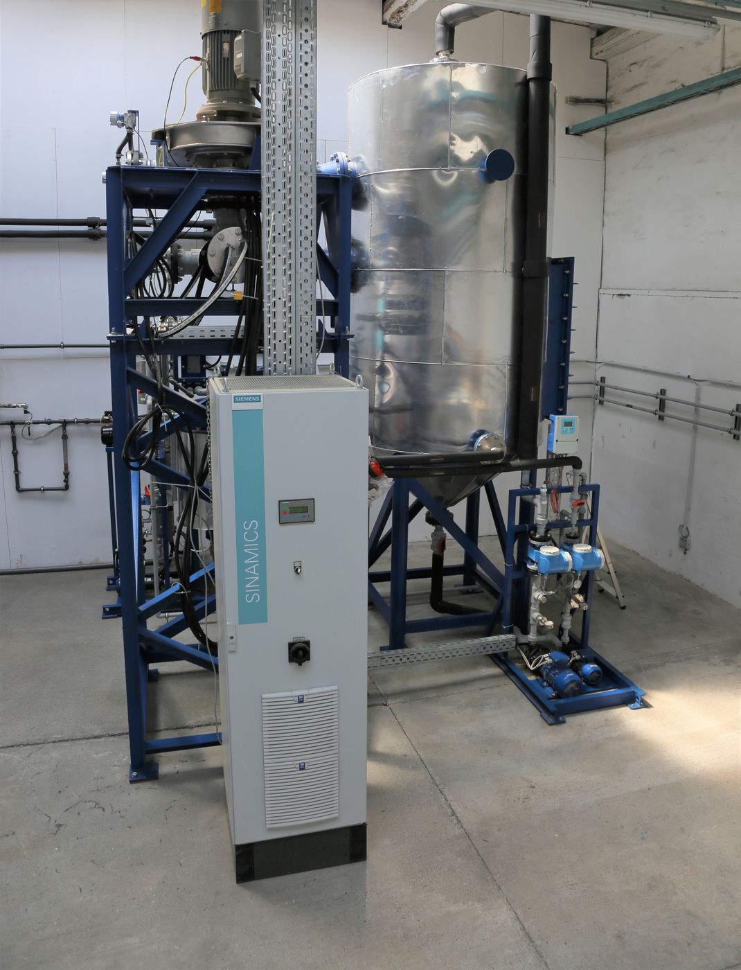 reNEW MVR pilot unit for wastewater concentration