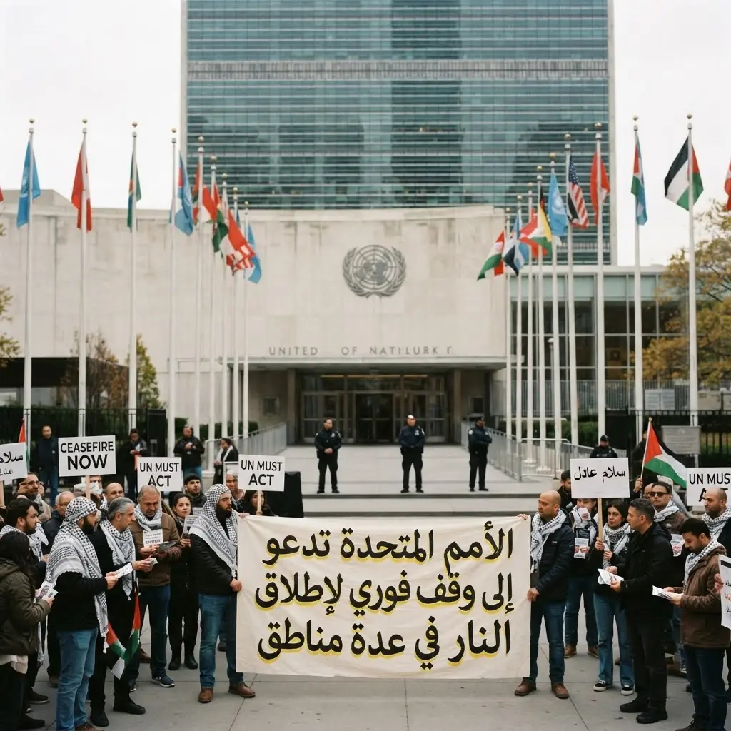 الأمم المتحدة تدعو إلى وقف فوري لإطلاق النار في عدة مناطق