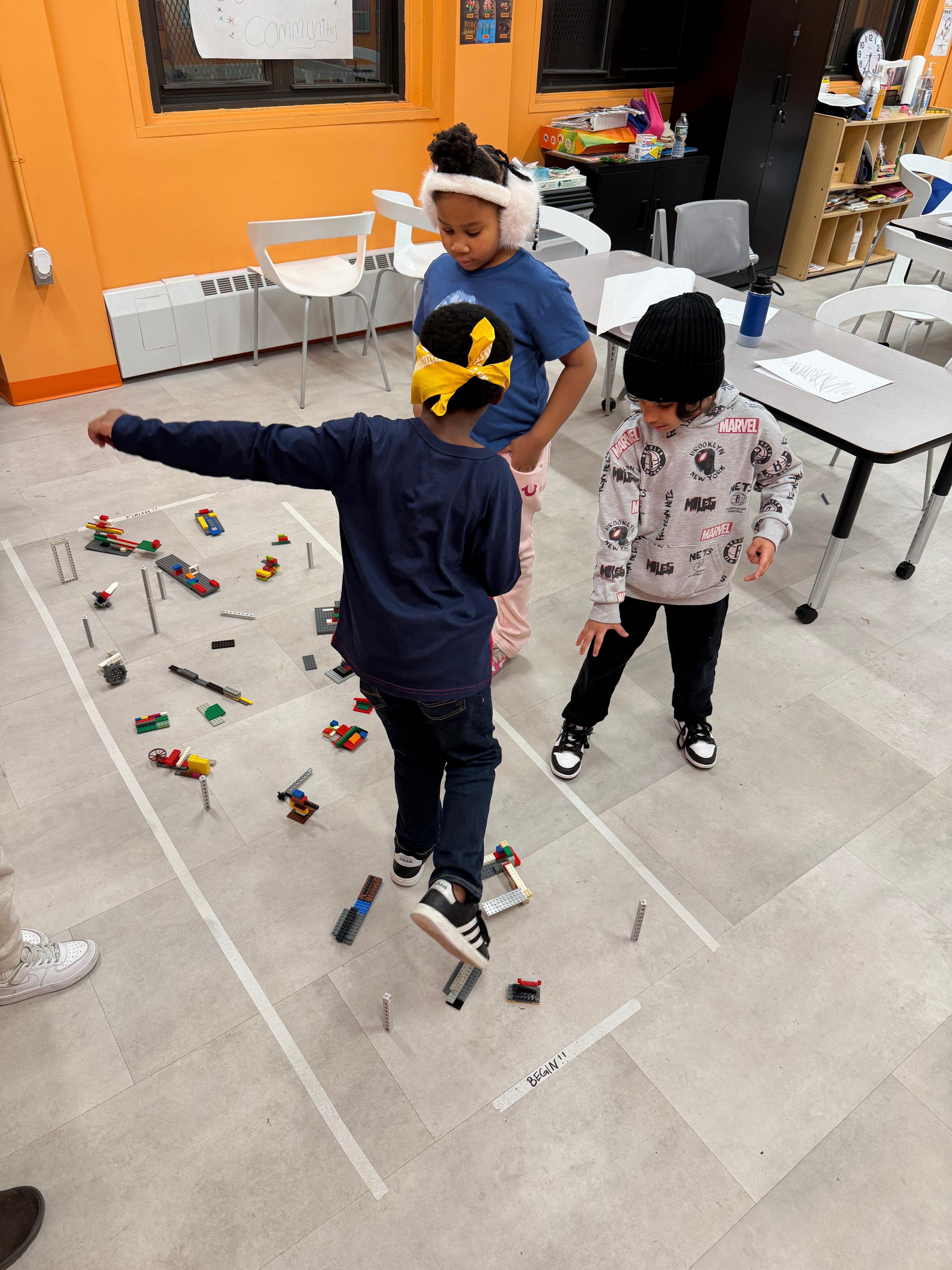 Staff photo of Grand Street Settlement staff at the Bronx Zoo.