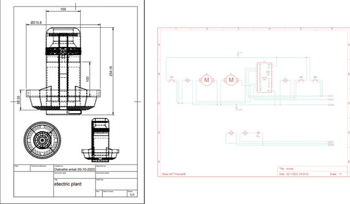 CAD drawing