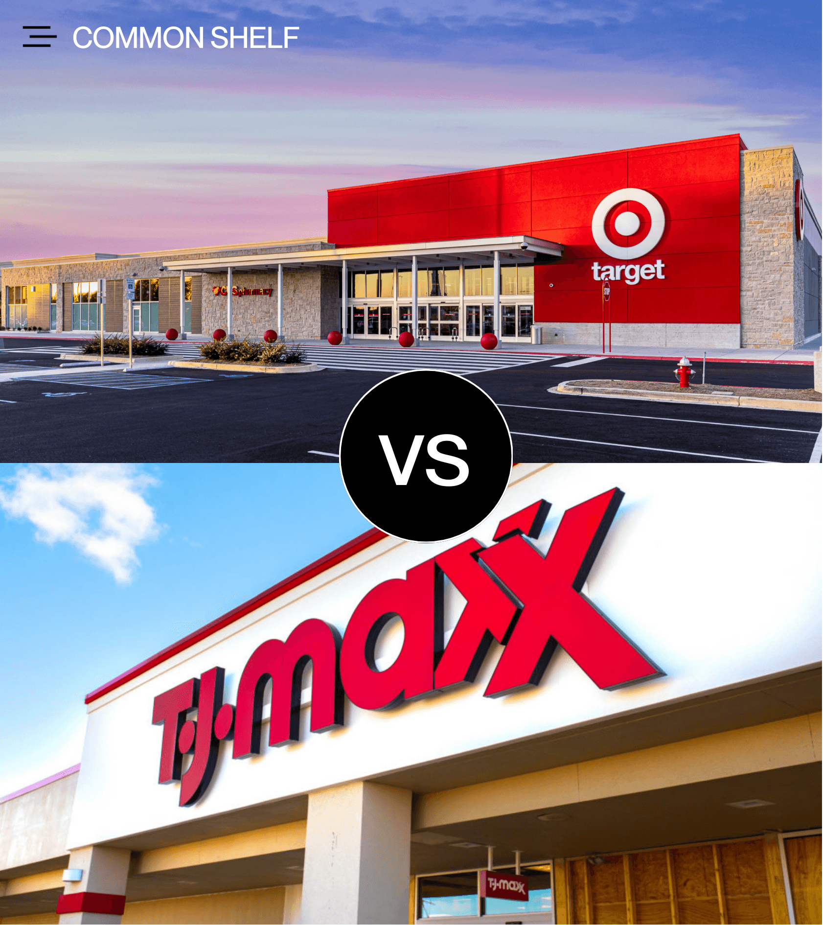 P&L Off Price, Target vs TJ Maxx