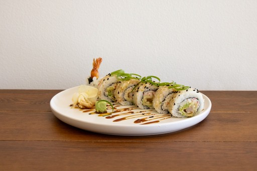 tray of rosemary chicken, tray of steamed veggies, brown rice, and lemon bars