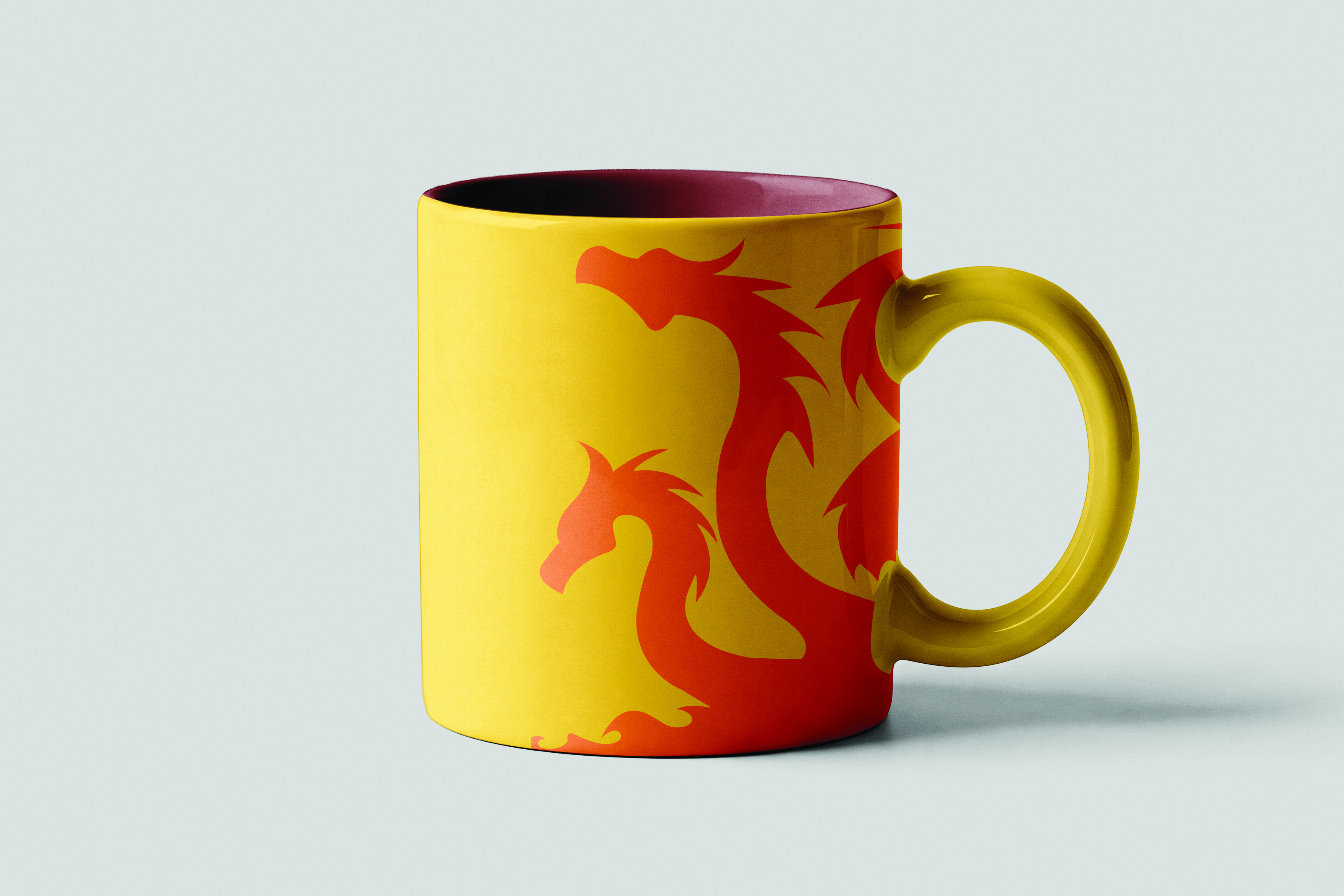 A mockup of on of Secrect Sirens coffee mug collection
