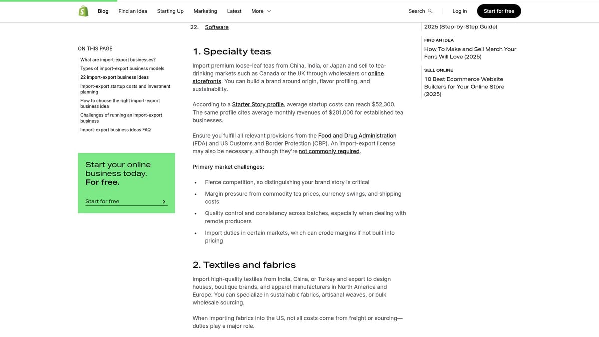 8 Innovative Import Export Business Ideas for 2026 Success - 5. Speciality Teas and Beverages