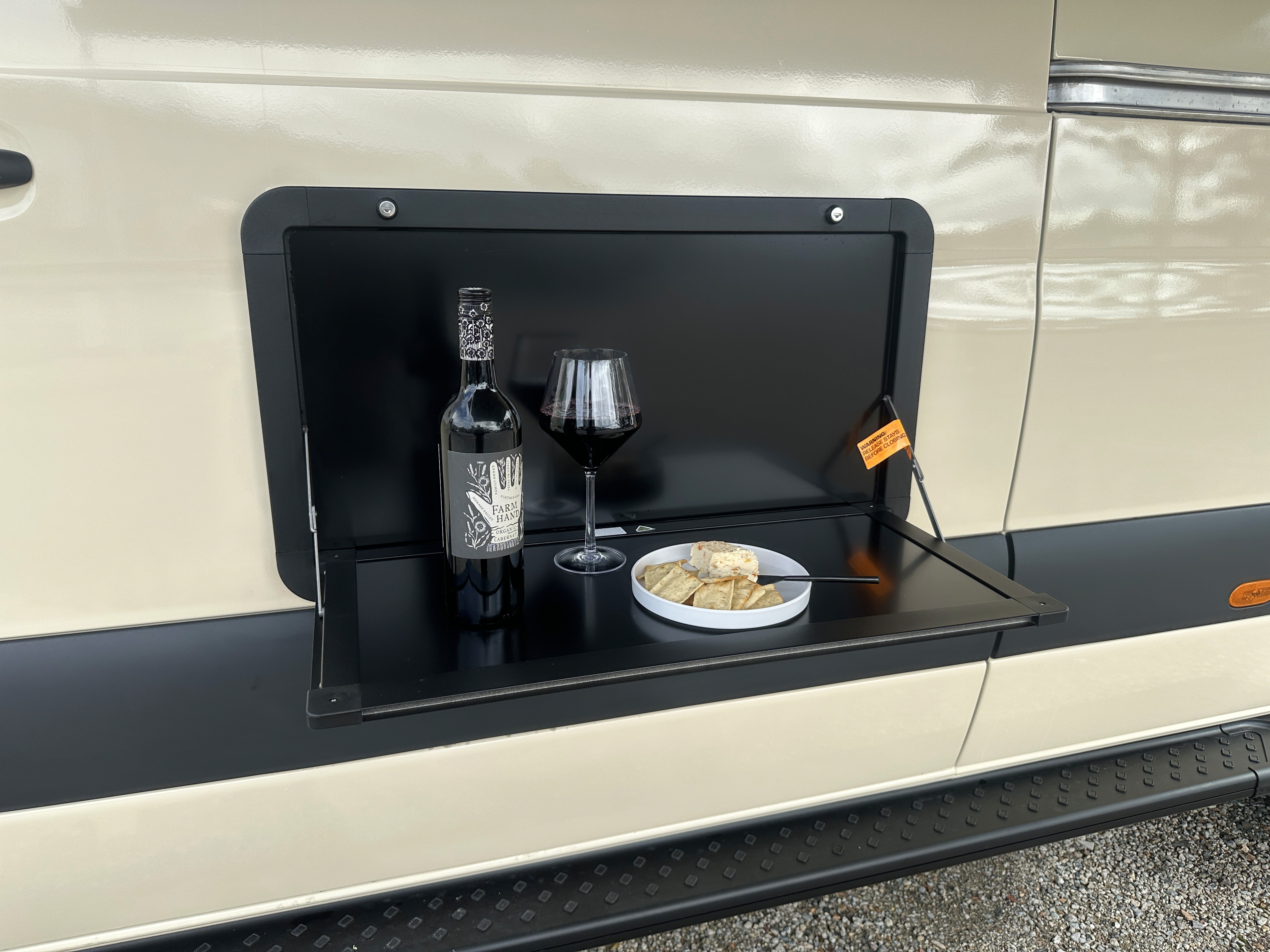 Campervan Ziggy on slide out