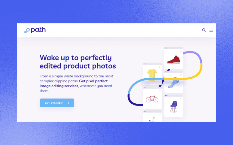 Path’s landing page