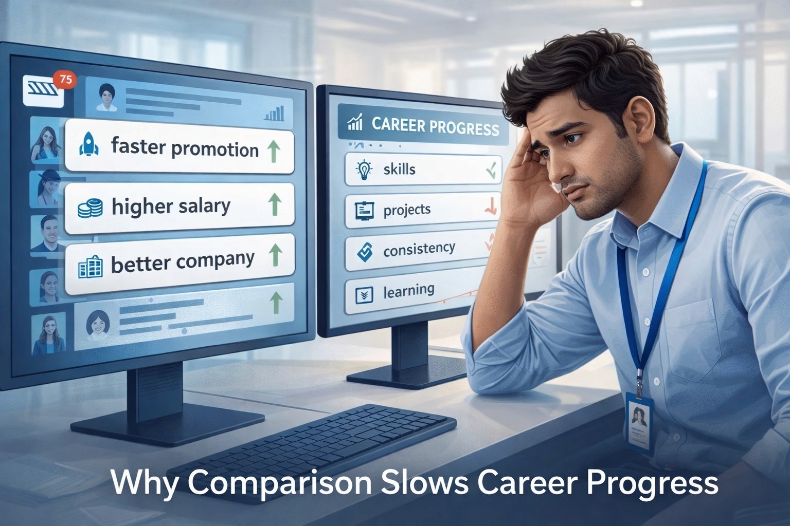 Why Comparison Slows Career Progress