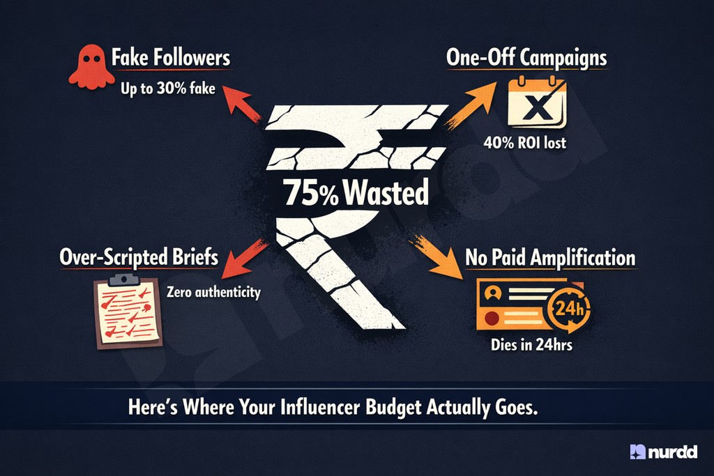 Why Brands Waste 75% of Their Influencer Budget And How to Fix It in 2026