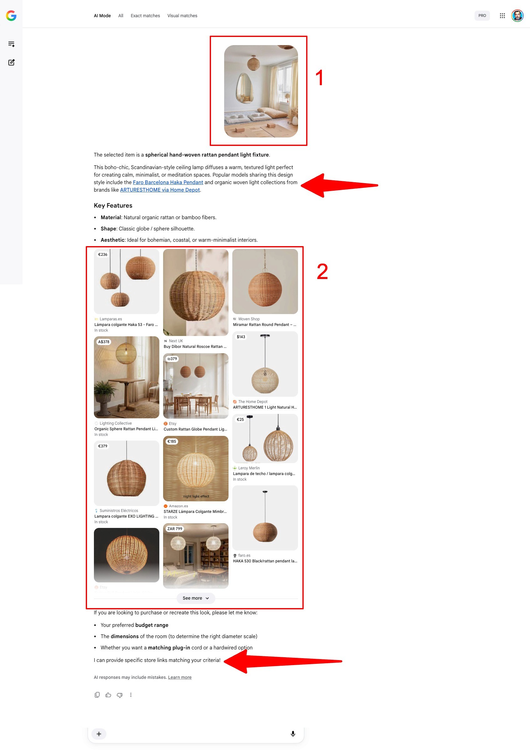 Images in AI Overviews and AI Mode