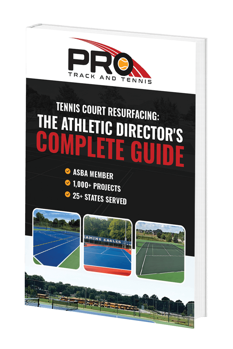 Tennis court resurfacing guide cover