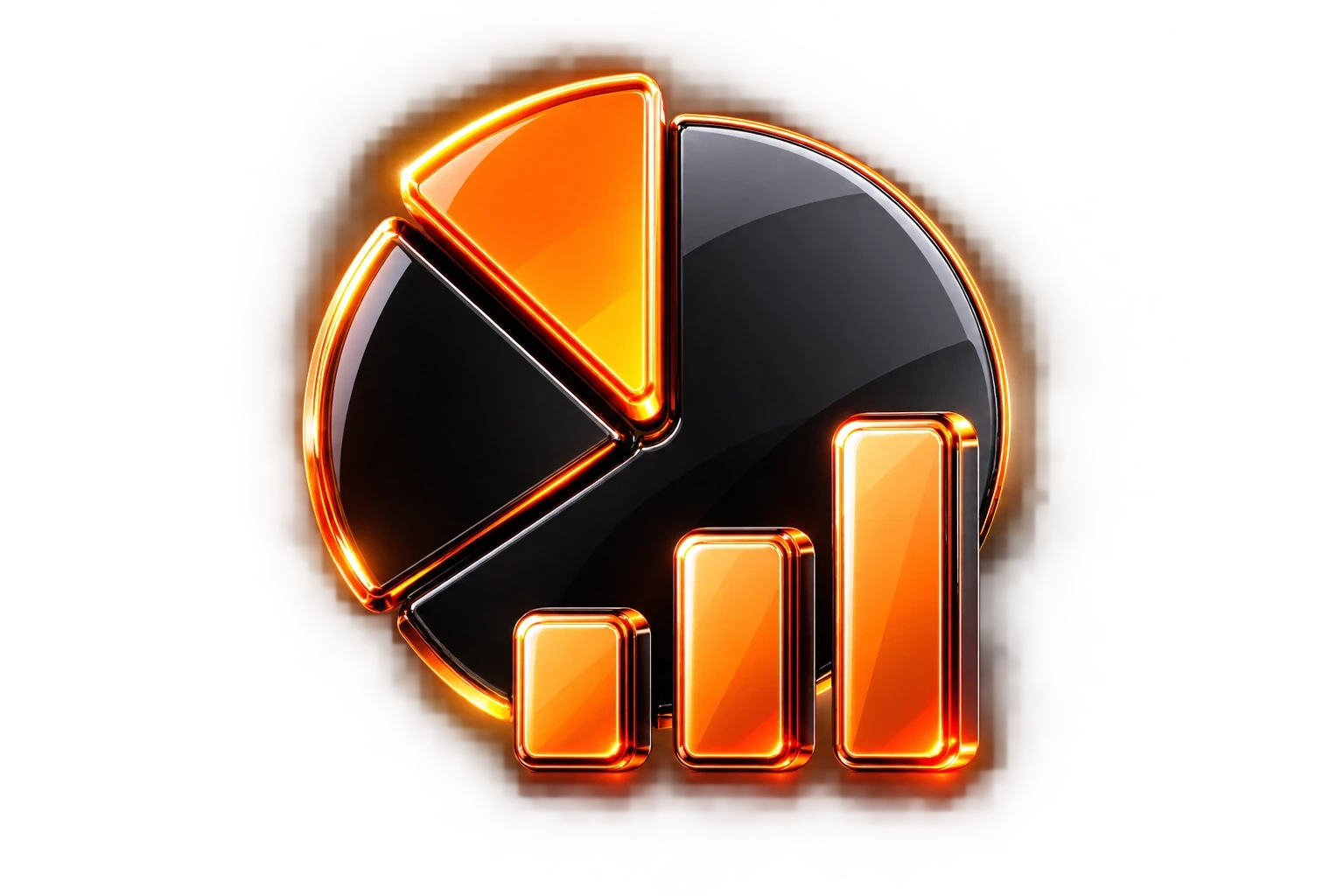 Tiktok logo in a 3d style