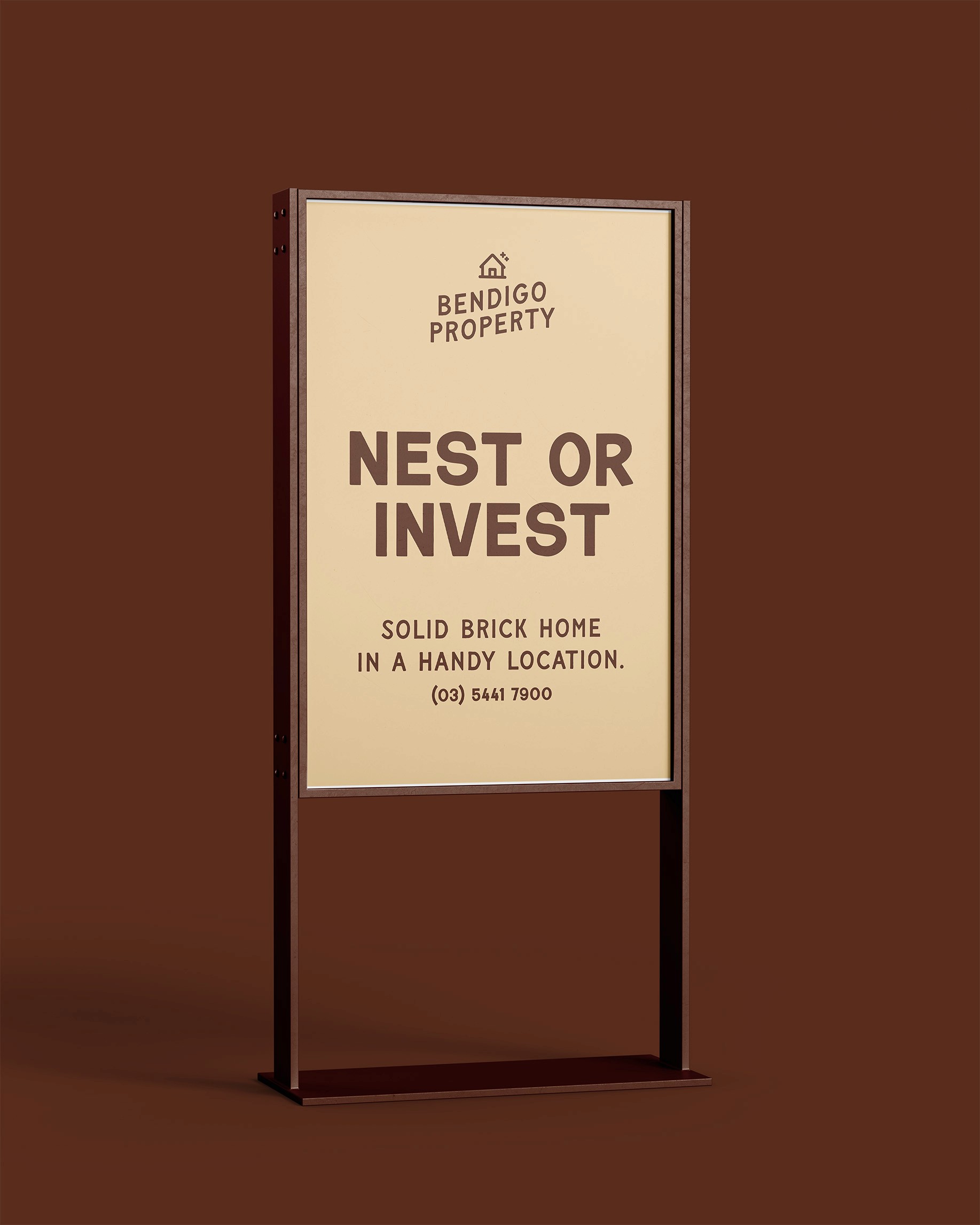 Corflute signs for real estate agencies in Bendigo