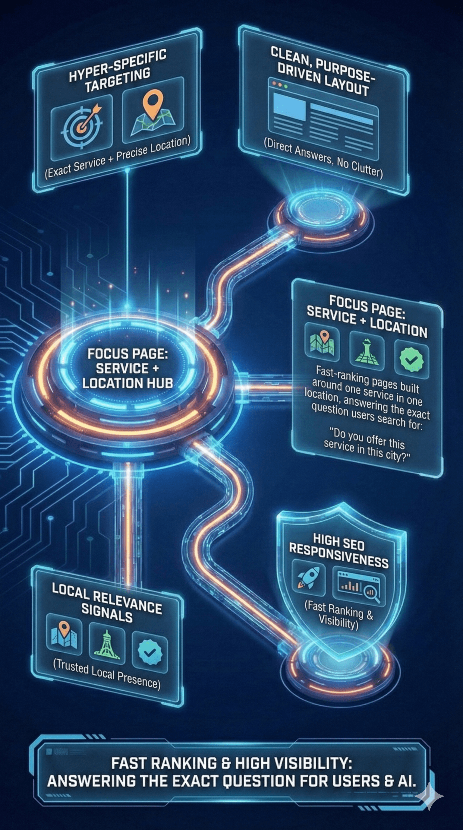 High-rise office building with sustainable design features
