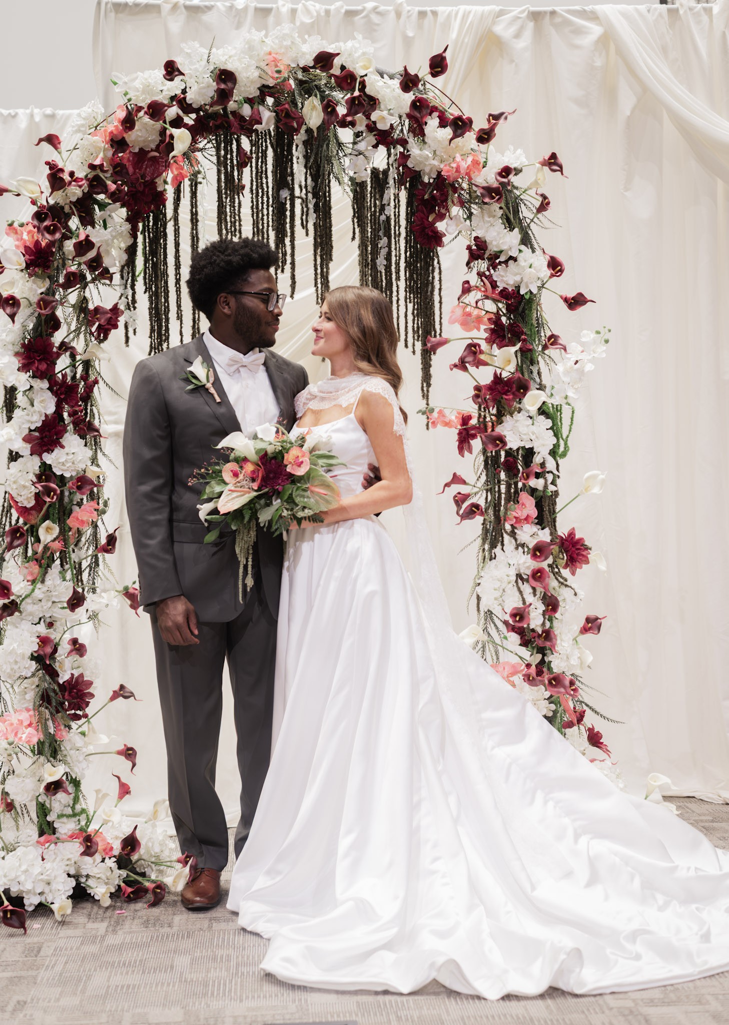 The Jacobsons on their wedding day