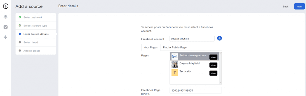 feed connection integration