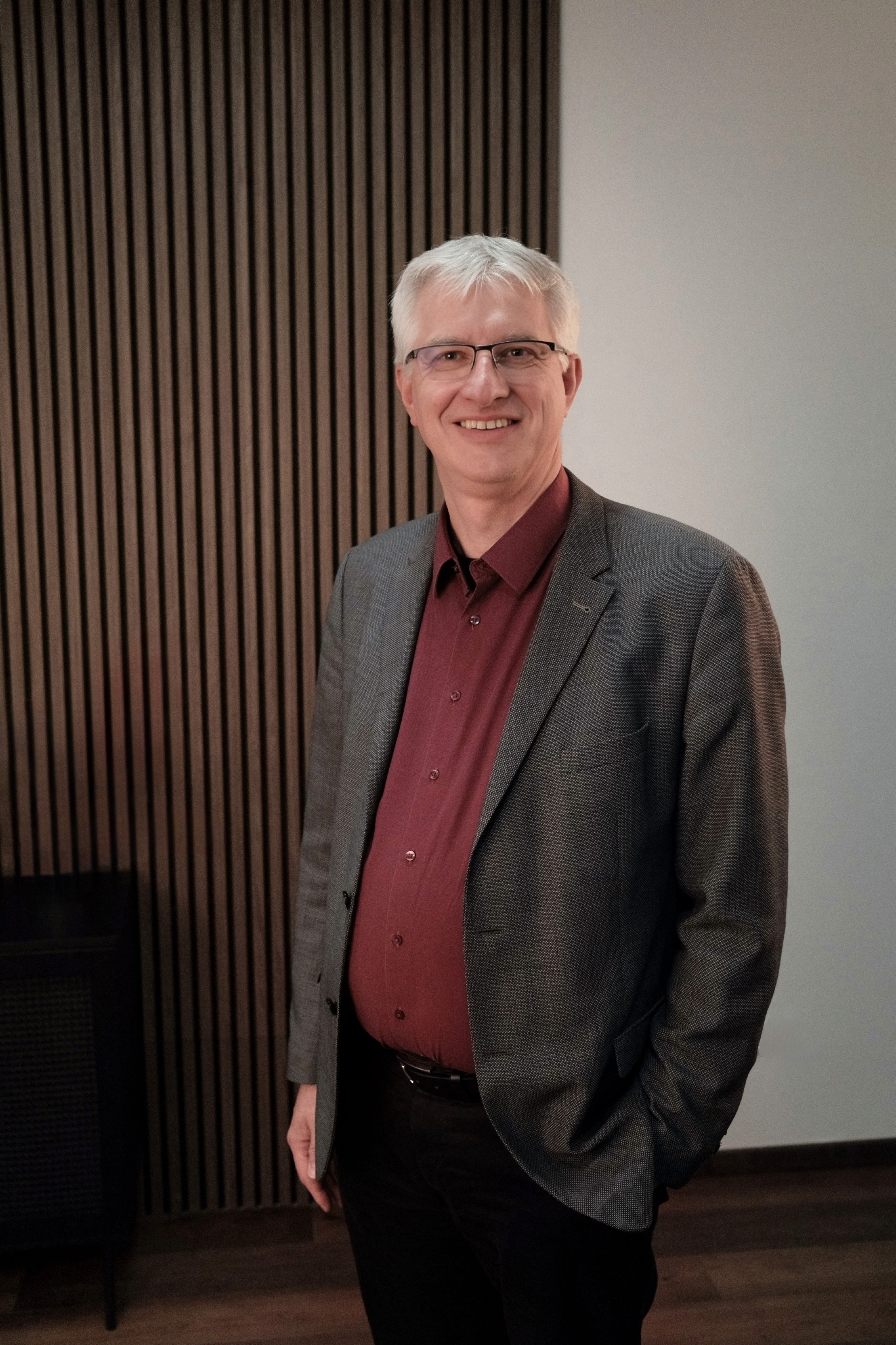 red mail box on road during daytime