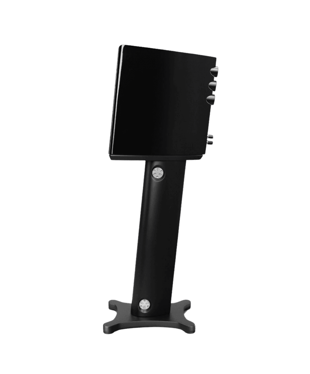 Borresen X1 Black Side on stand - LE STUDIO HIFI