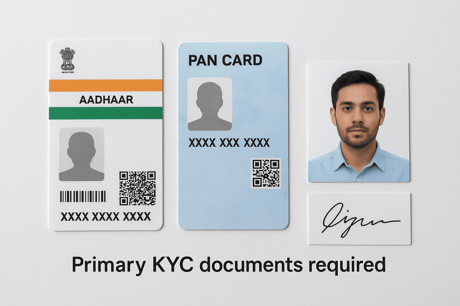 Primary KYC documents required