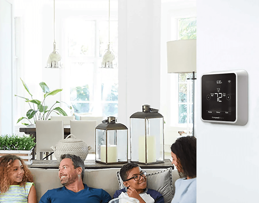 Legrand ON-Q structured wiring enclosure with organized low voltage connections for residential networking and home automation systems in British Columbia