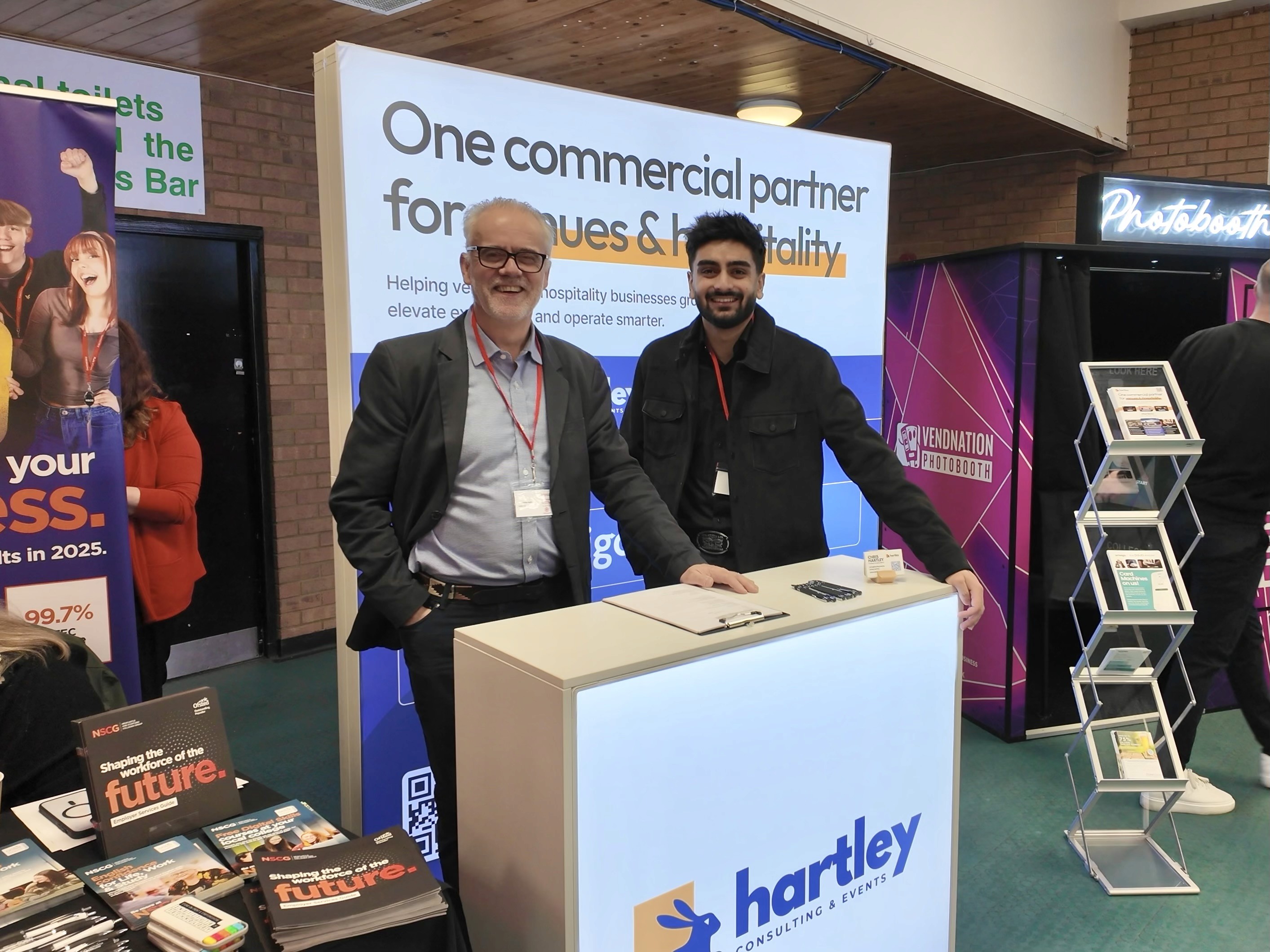 Chris Hartley and Kunal Bhatia at The Big Tourism Conference