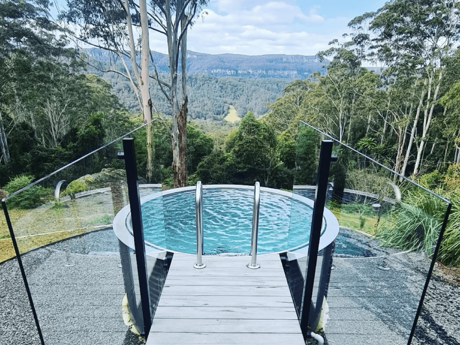 Outback plunge pool in Australia