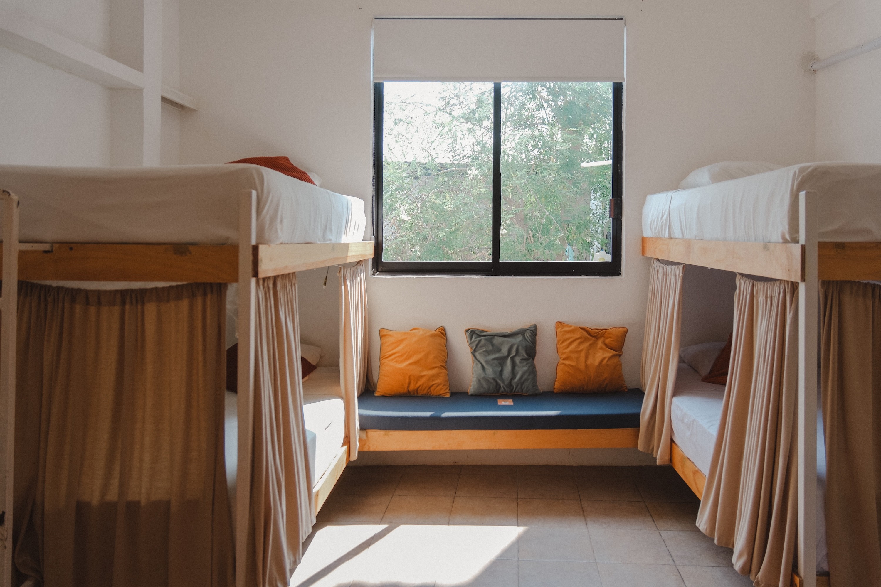 Double room bedroom view