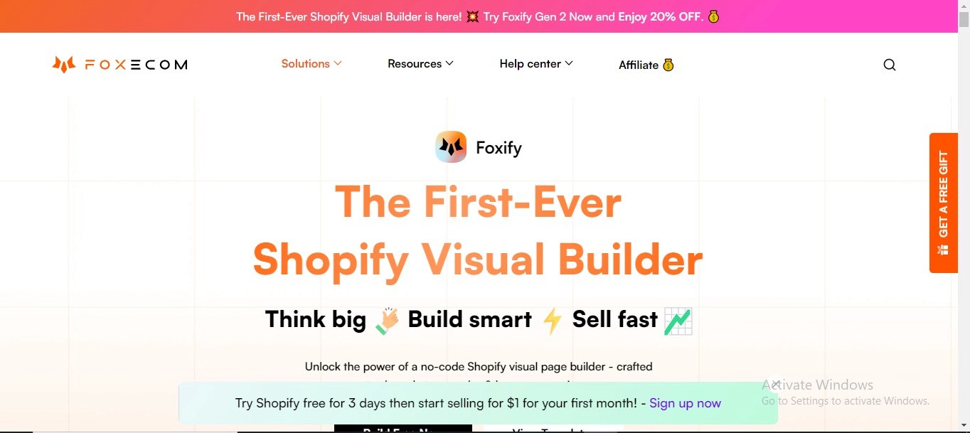 Foxify - Shopify Drag and Drop 