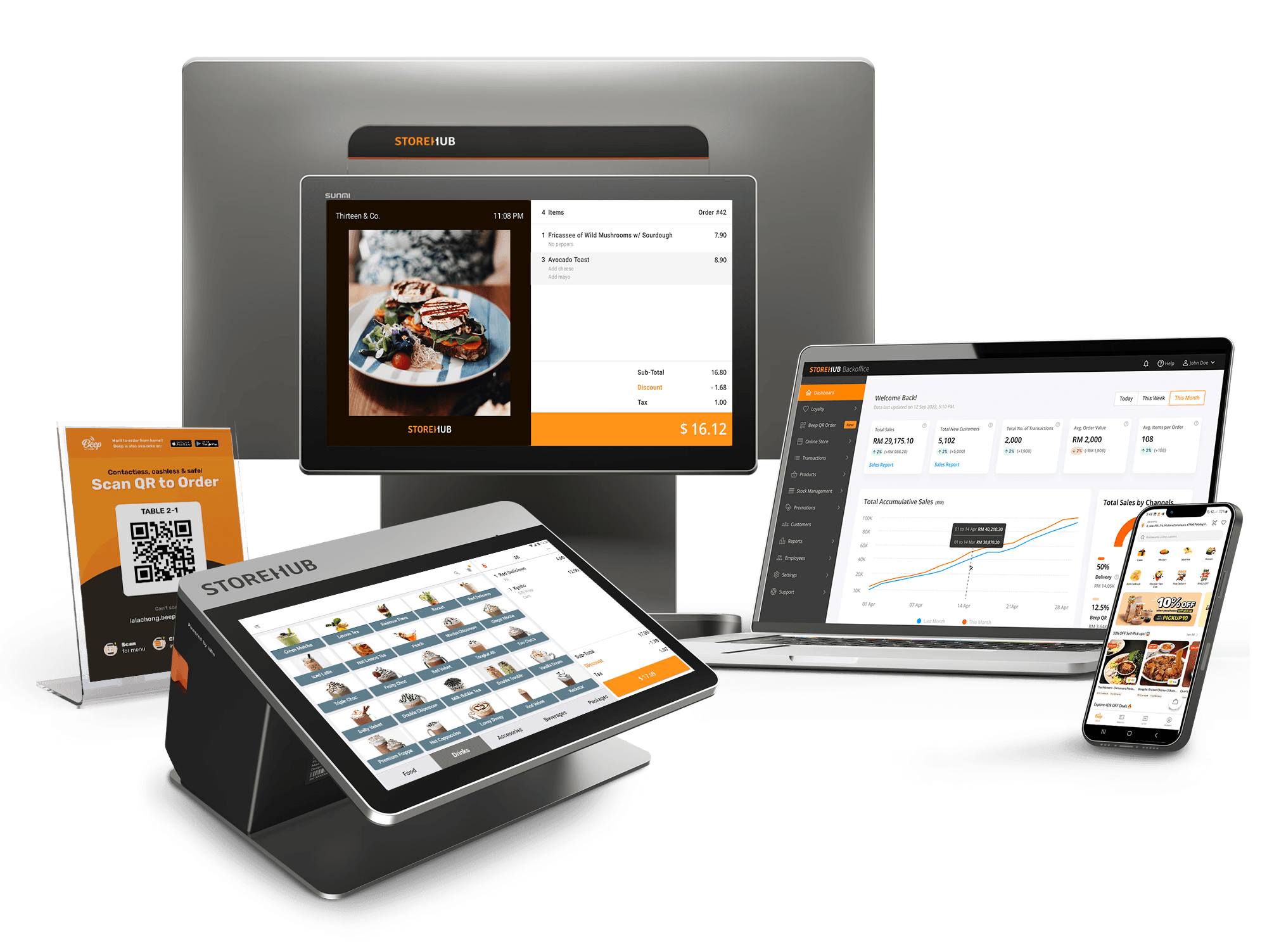 StoreHub's all-in-one POS