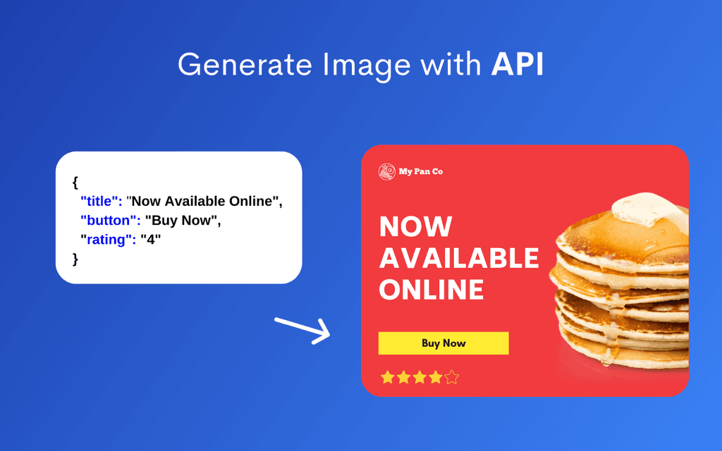Create Image with API