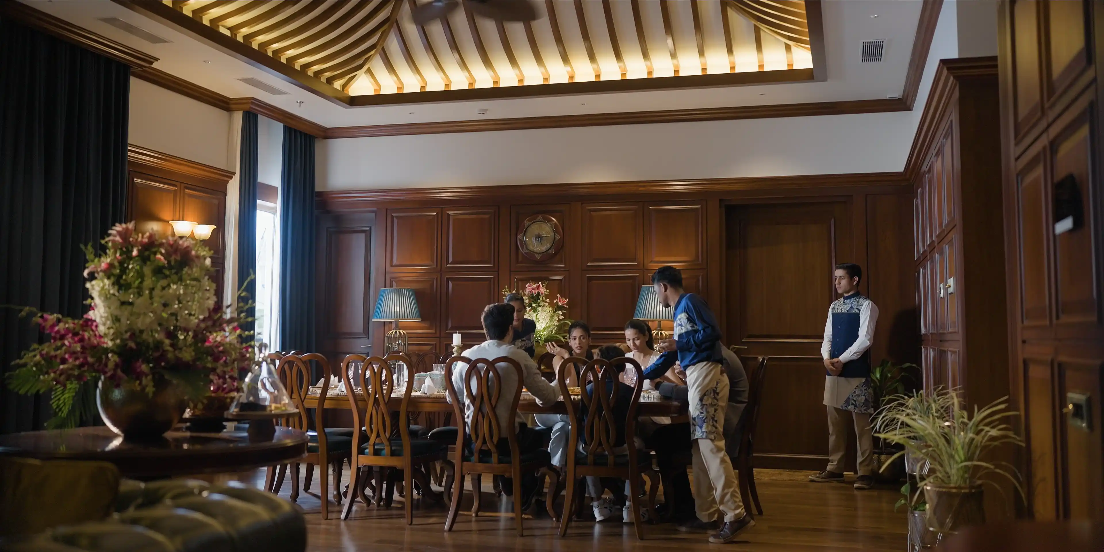 Film still from Timbertales Presidential Villa, Coorg — launch film by Tushar Rajpurohit