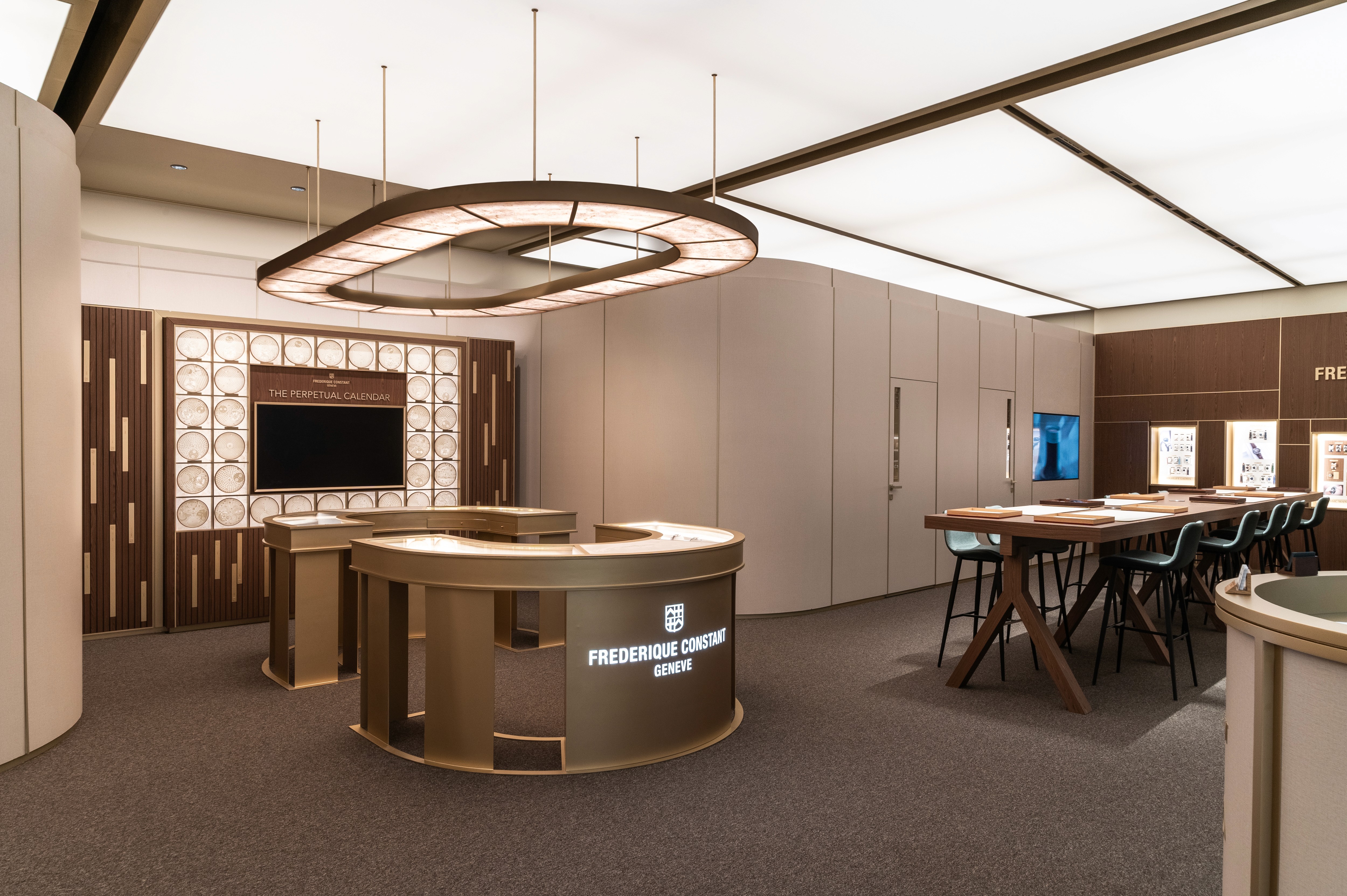 Entrance booth design concep watches and wonders design fair 2025
