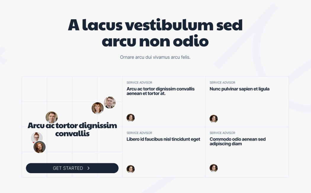 Service Figma Section