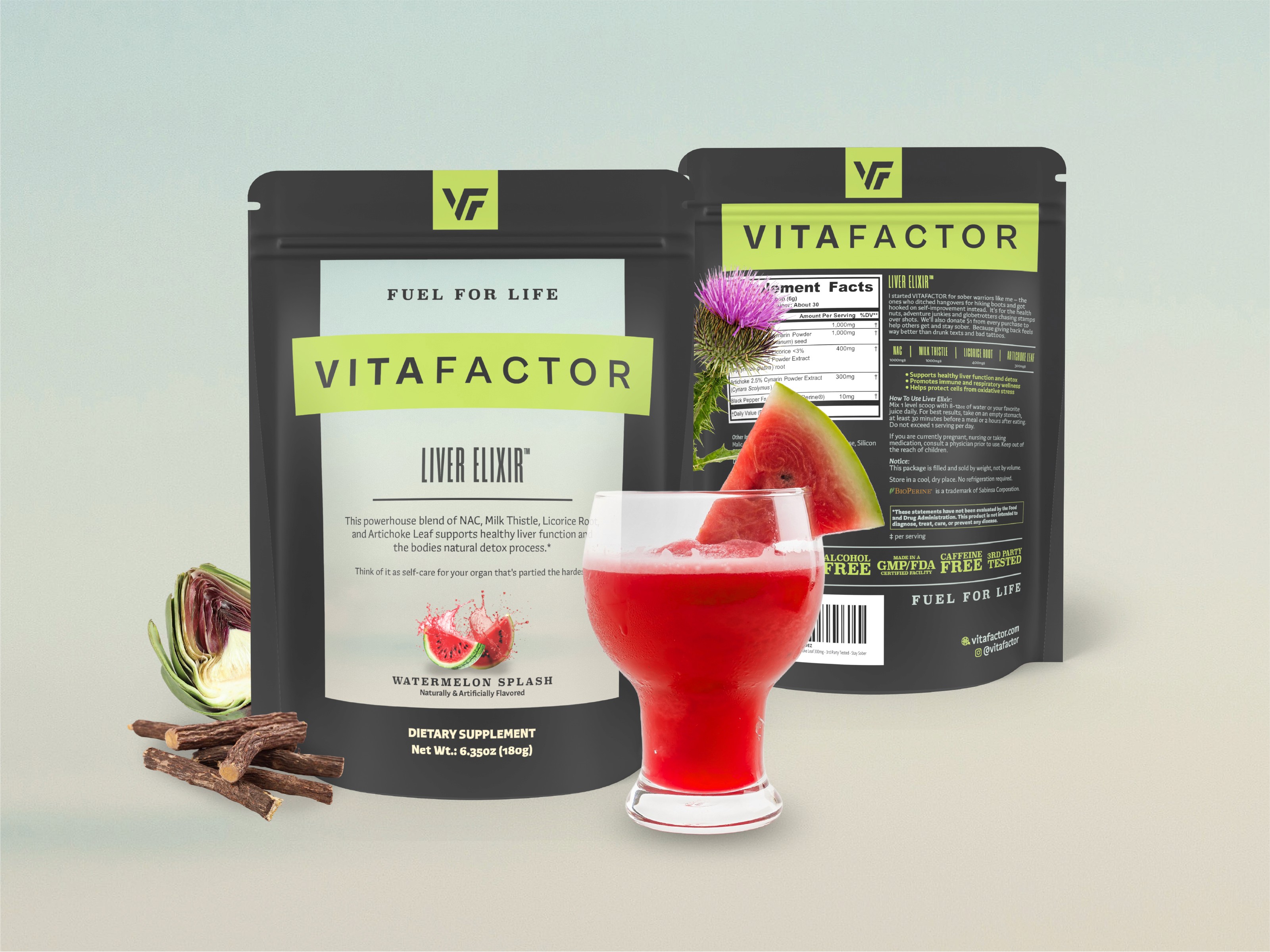 front an drear image of liver elixir by vitafactor