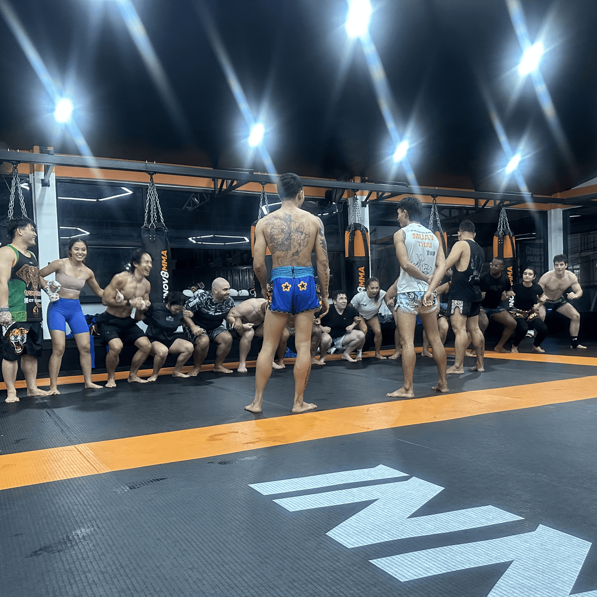 Group Muay Thai class