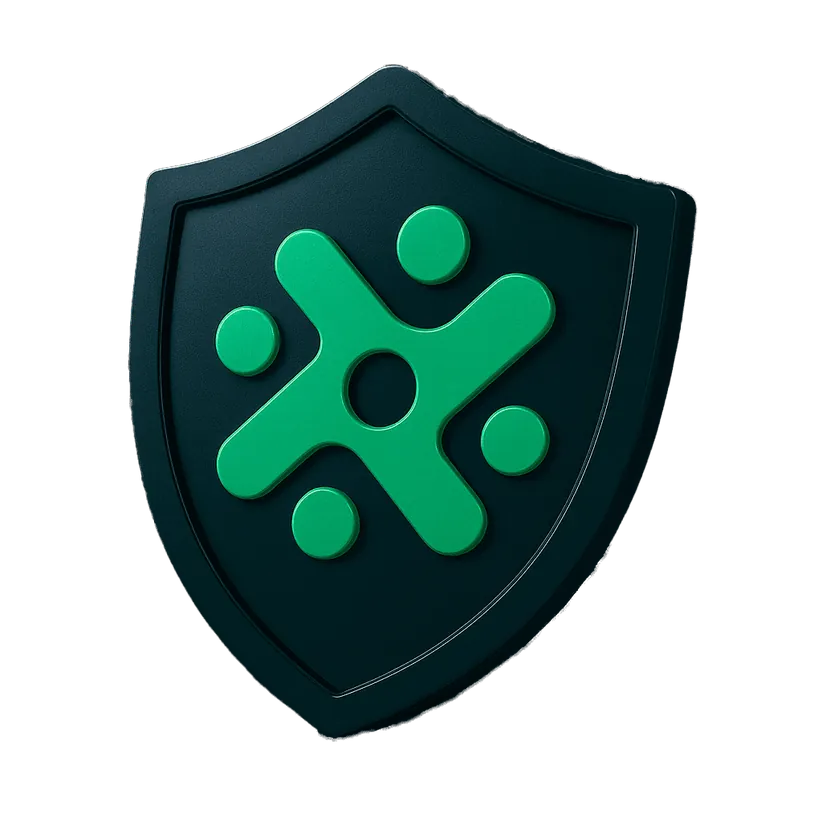 Nexus Mutual shield icon representing crypto protection