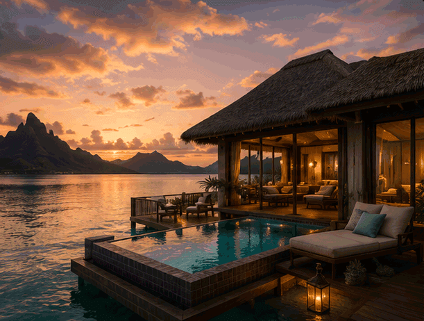 Villa 18 overwater bungalow