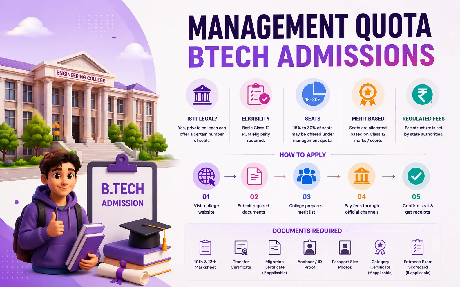 management quota btech