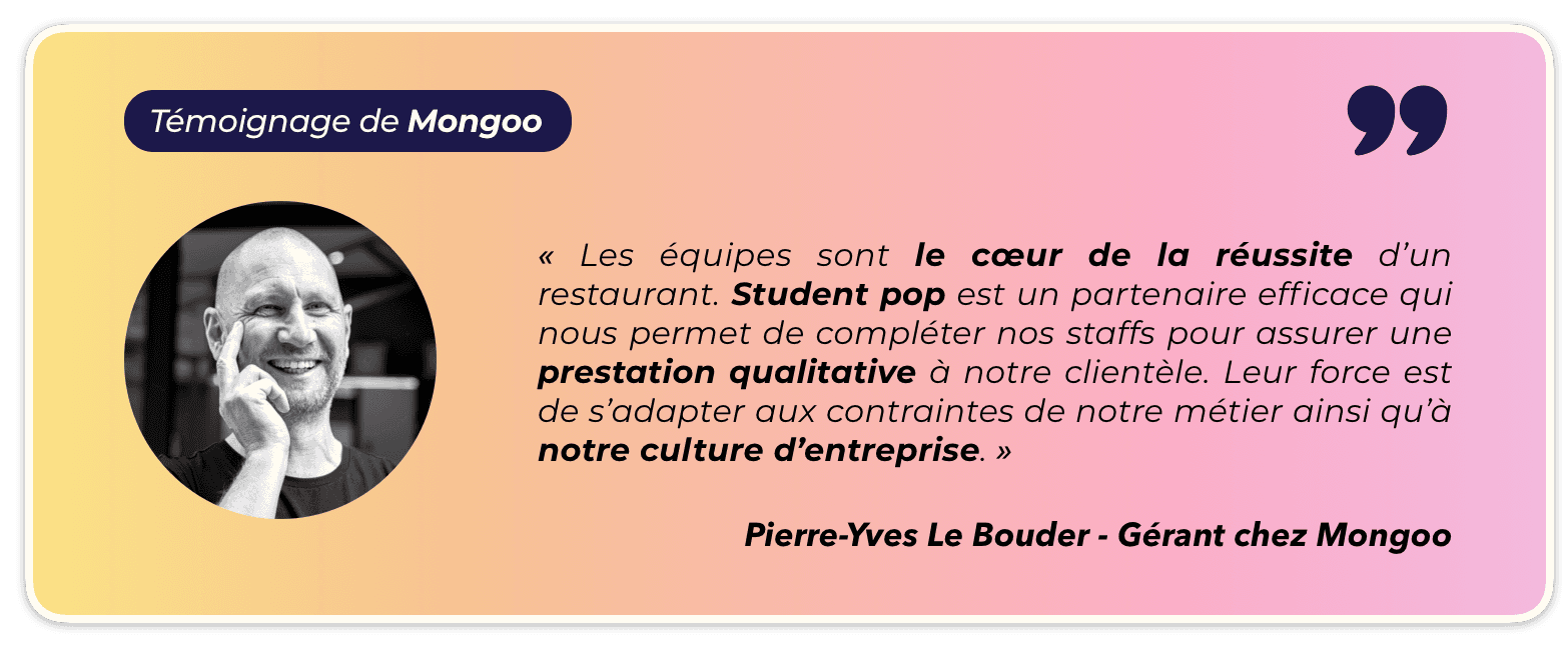 Témoignage restaurant runner